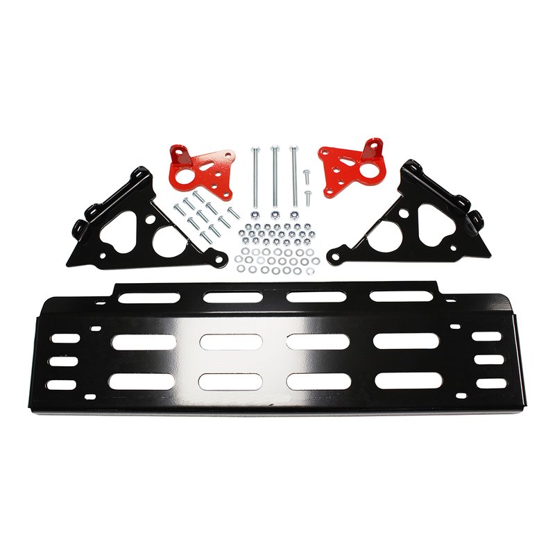STEERING GUARD - SKELETON - BLACK