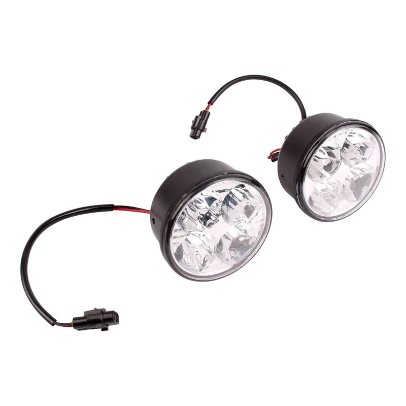 IP67 LED LIGHTS - 70MM ROUND 4W PAIR