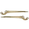 6 DEG CASTER CORR. FRT. RAD. ARMS - PAIR