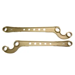 3 DEG CASTER CORR. FRT. RAD. ARMS - PAIR