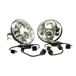 7" LED HEADLIGHT - RHD - PAIR