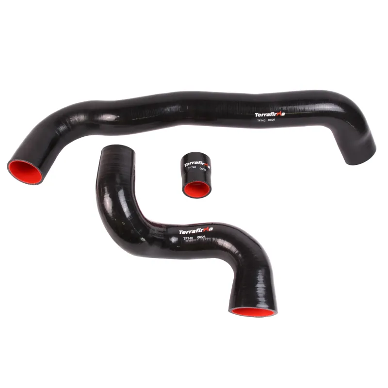 SILICONE HOSE KIT - BLACK-D3/D4/RRS-2.7