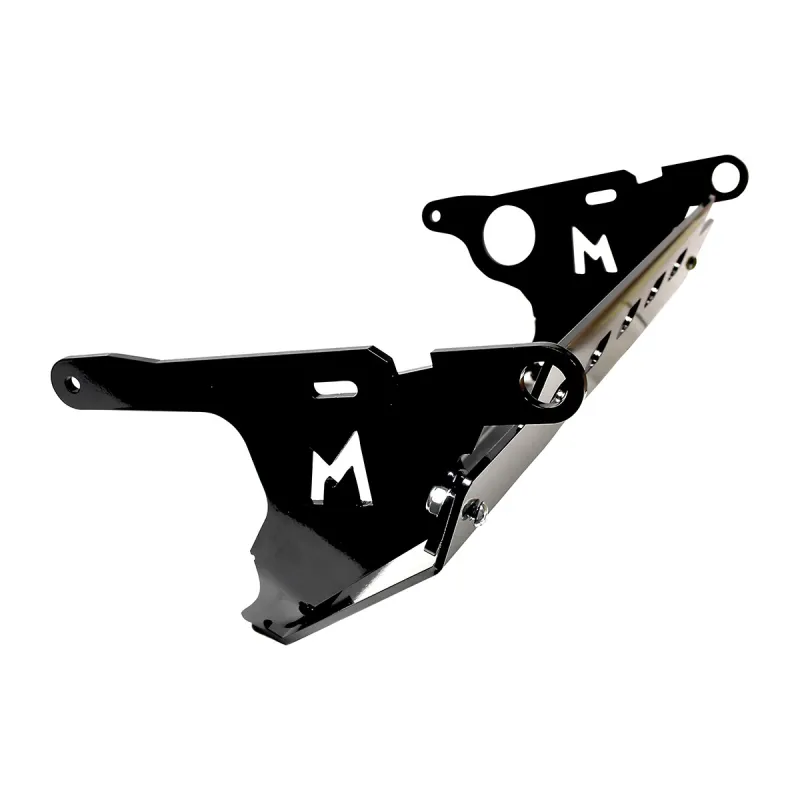 STEERING GUARD - RHD - BLACK- ALLOY