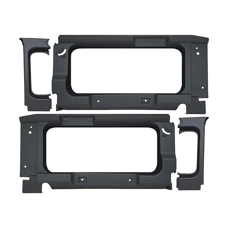 REAR TRIM KIT + WINDOW - BLACK