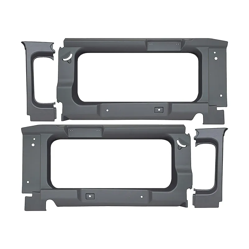 REAR TRIM KIT + WINDOW - D/GREY