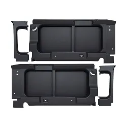 REAR TRIM KIT NO WINDOW - BLACK