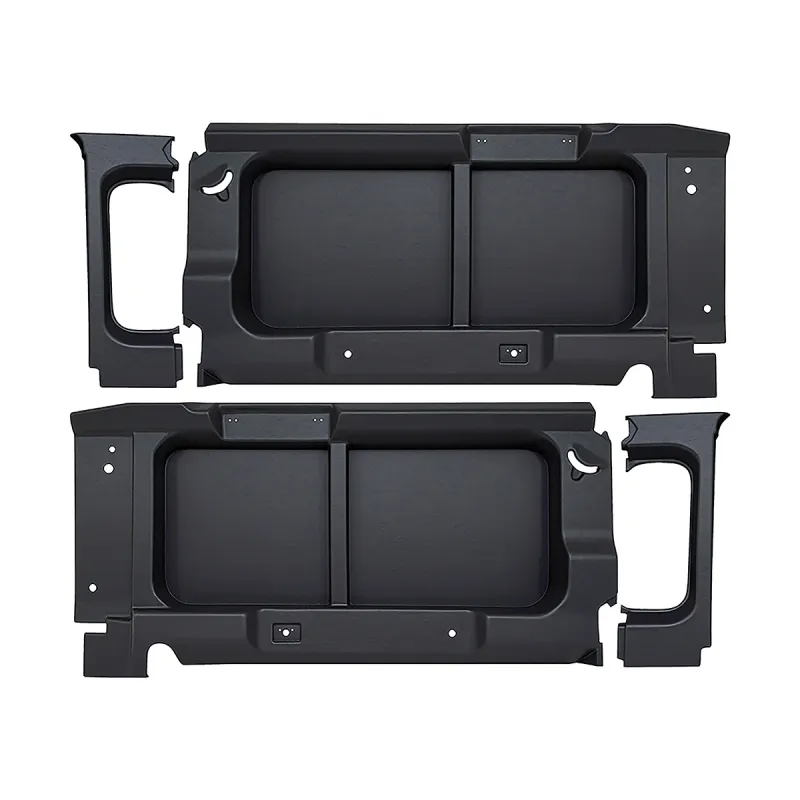REAR TRIM KIT NO WINDOW - BLACK