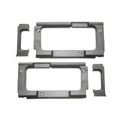 REAR TRIMS WITH WINDOWS - L/GREY