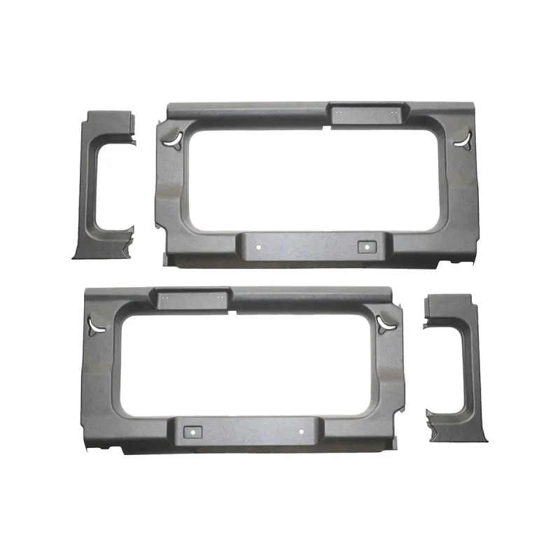 REAR TRIMS WITH WINDOWS - L/GREY