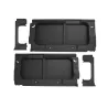 REAR TRIMS WITHOUT WINDOWS - BLACK