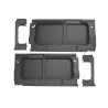 REAR TRIMS WITHOUT WINDOWS - D/GREY
