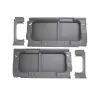 REAR TRIMS WITHOUT WINDOWS - L/GREY
