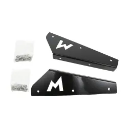 FRONT M/FLAP BRKTS - BLACK - PAIR - DEF