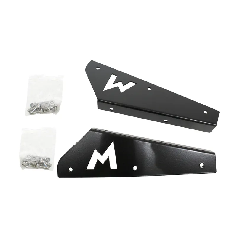 FRONT M/FLAP BRKTS - BLACK - PAIR - DEF