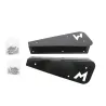 REAR M/FLAP BRKTS - BLACK - PAIR - 90
