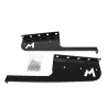 REAR M/FLAP BRKTS - BLACK - PAIR - 110