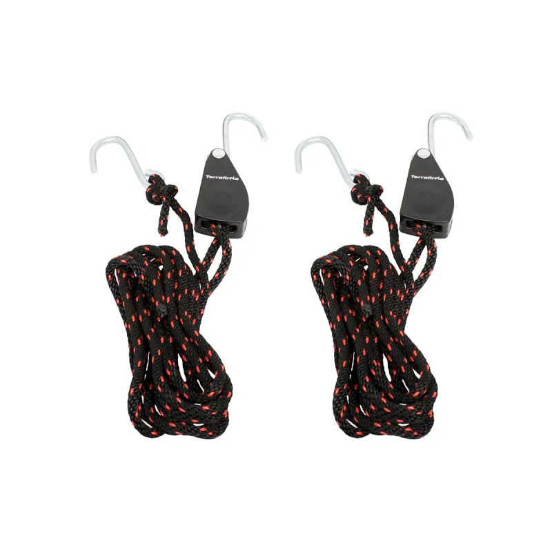 RATCHET GUY ROPES - 6MM X 3M - PAIR