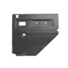 BLACK RH PUSH BUTTON REAR DOOR CARD WITH