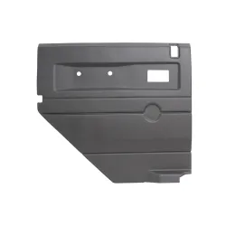 GREY LH PUSH BUTTON REAR DOOR CARD WITH