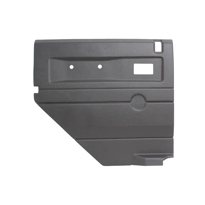 GREY LH PUSH BUTTON REAR DOOR CARD WITH