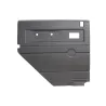 GREY LH PUSH BUTTON REAR DOOR CARD WITH