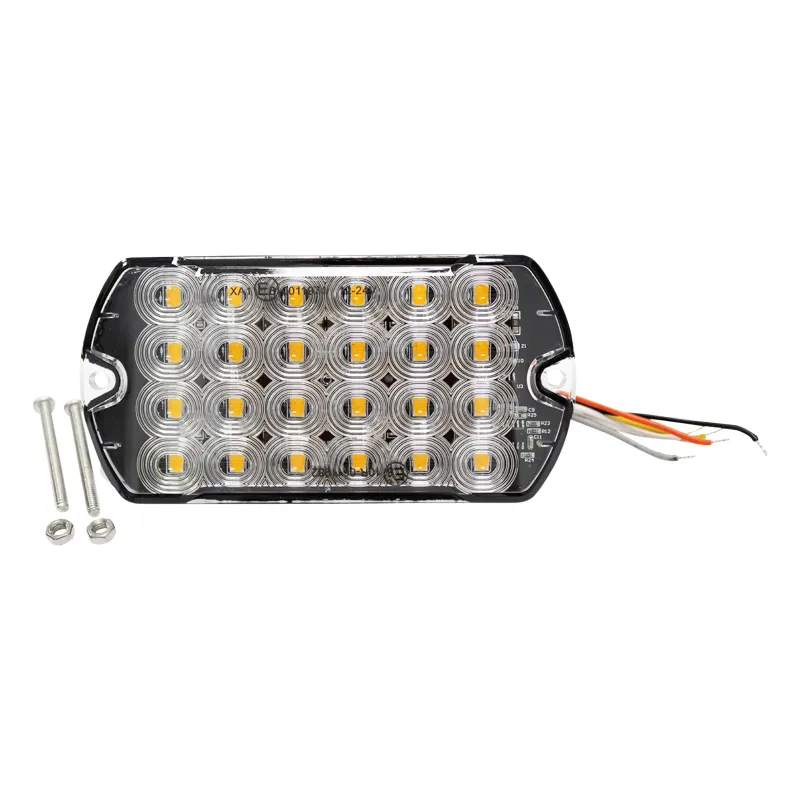 HAZARD 24 AMBER WARNING LIGHT