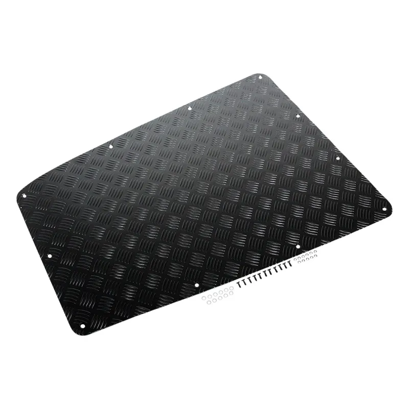 TF BONNET CHEQ. PLATE - BLACK - PRE-2007