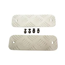 BUMPER TREAD PLATE - SILVER - ALL DEF