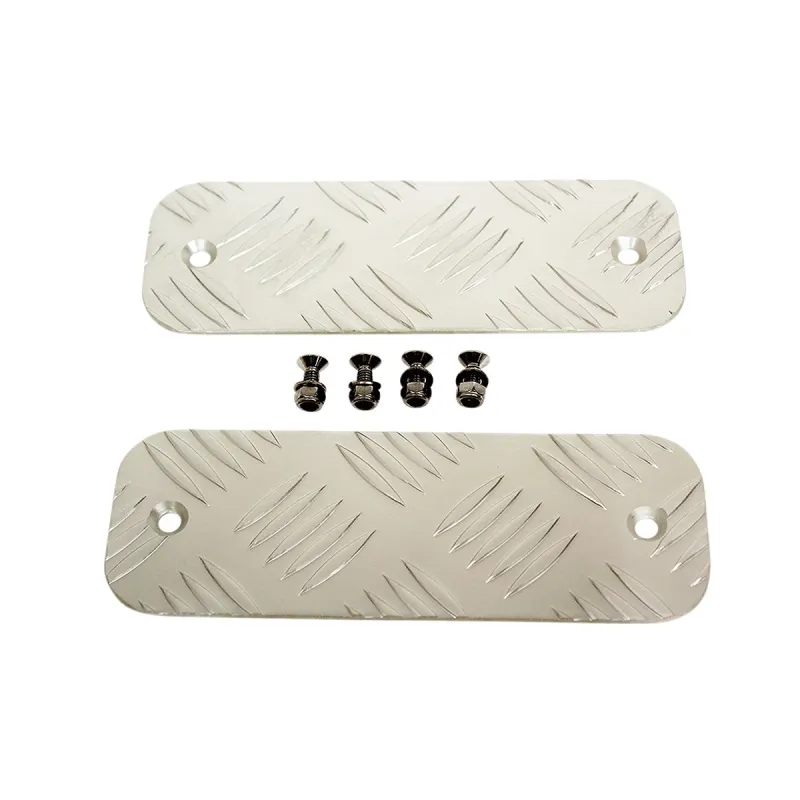 BUMPER TREAD PLATE - SILVER - ALL DEF