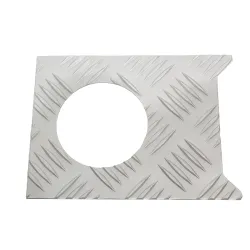 FUEL FILLER SURROUND - SILVER - PRE-TD5