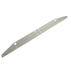 CROSS MEMBER CHEQ PLATE - SILVER - ALL