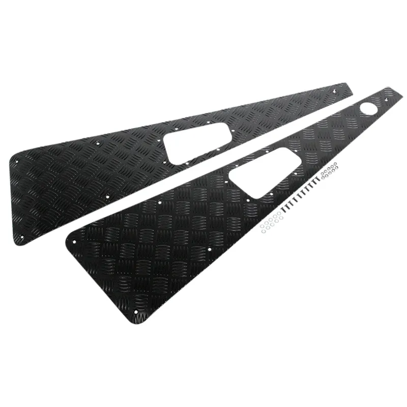 WING TOPS-CHEQ PLATE-BLACK- LAH-PRE-07