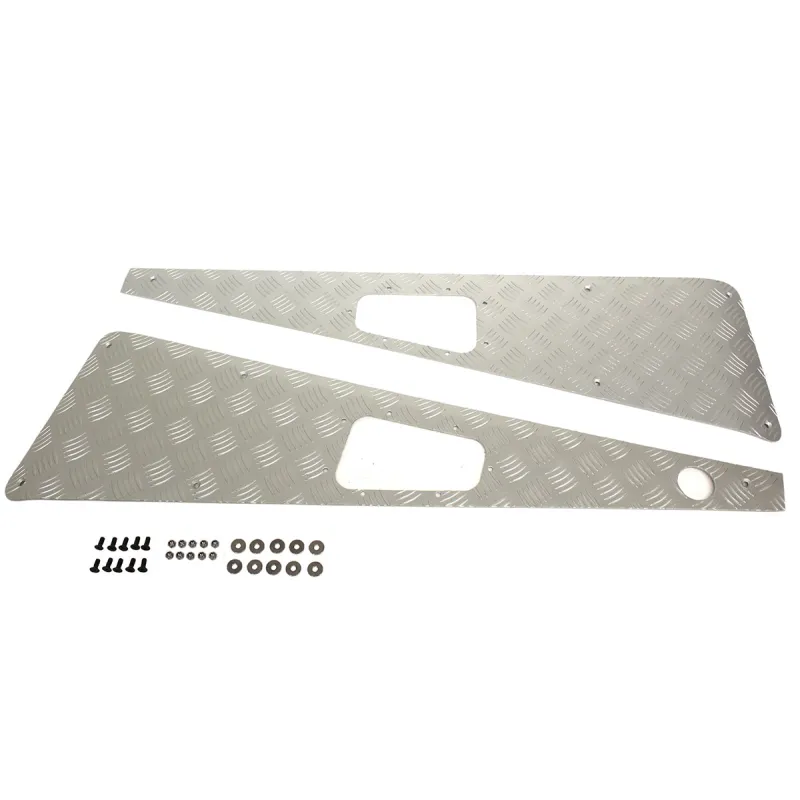 WING TOPS-CHEQ PLATE-SILVER- RAH-PRE-07
