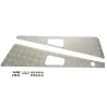 WING TOPS-CHEQ PLATE-SILVER- RAH-PRE-07