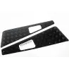 WING TOPS-CHEQ PLATE - BLACK - 07 ON