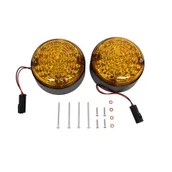 95MM SCROLLING LED INDICATORS - AMBER