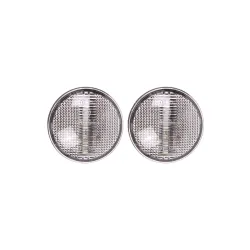 PAIR OF LED SIDE REPEATER LAMPS CLEAR
