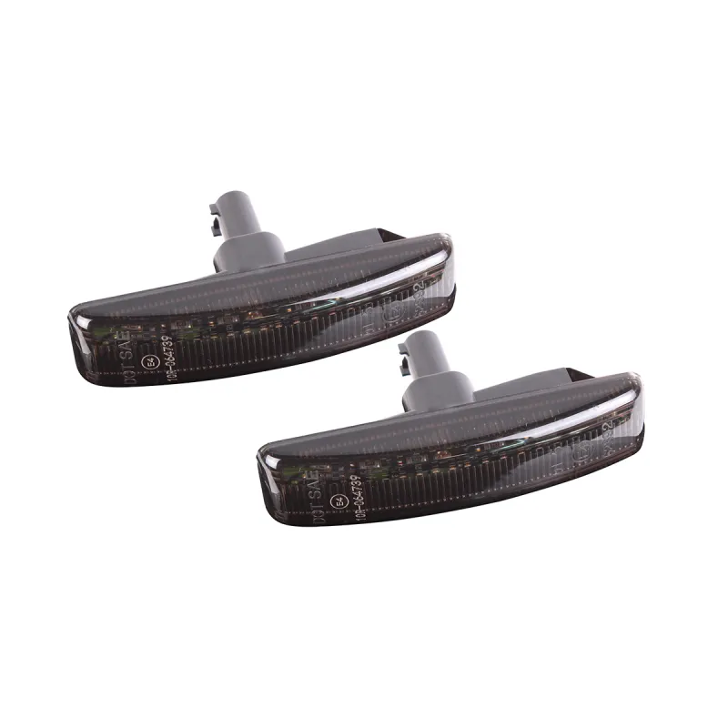 SMOKED SEQUENTIAL SIDE REPEATER LAMPS