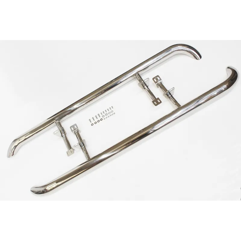 SIDE RUNNERS - STAINLESS STEEL - L322