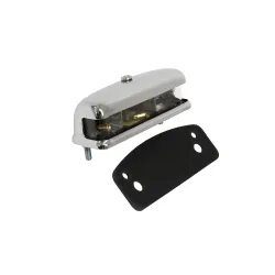 NUMBER PLATE LAMP CHROME