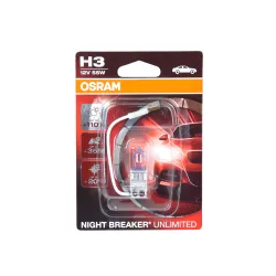 OSRAM NIGHT BREAKERÂ® UNLIMITED H3 SINGL