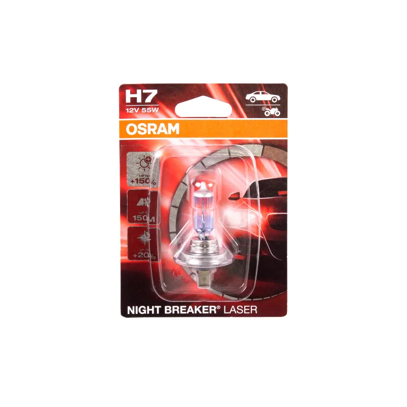 OSRAM NIGHT BREAKERÂ® UNLIMITED H7 SINGL
