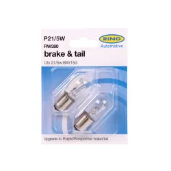BULB - 12V 21 - TWIN BLISTER STOP & TAIL