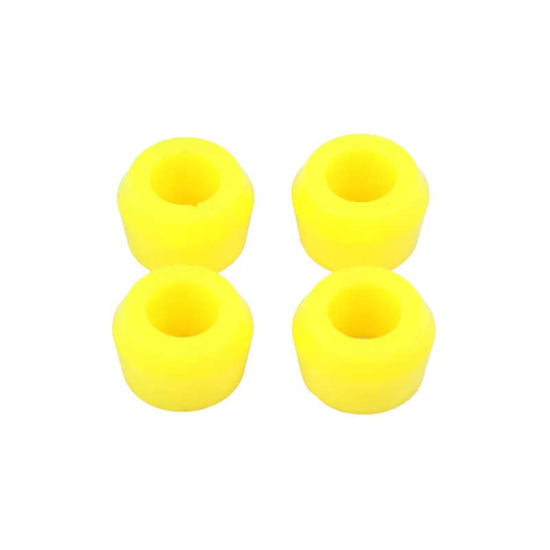 SHOCK ABSORBER BUSHES - YELLOW - POLYURE
