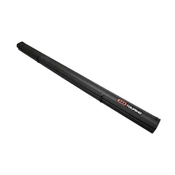 2M BLACK ALUMINUM AWNING W/LIGHT 2000MM