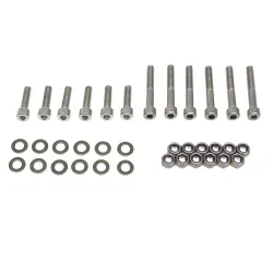 REAR SAFARI DOOR BOLT KIT S/S
