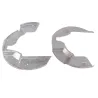 GALVANIZED MUDSHIELDS PAIR