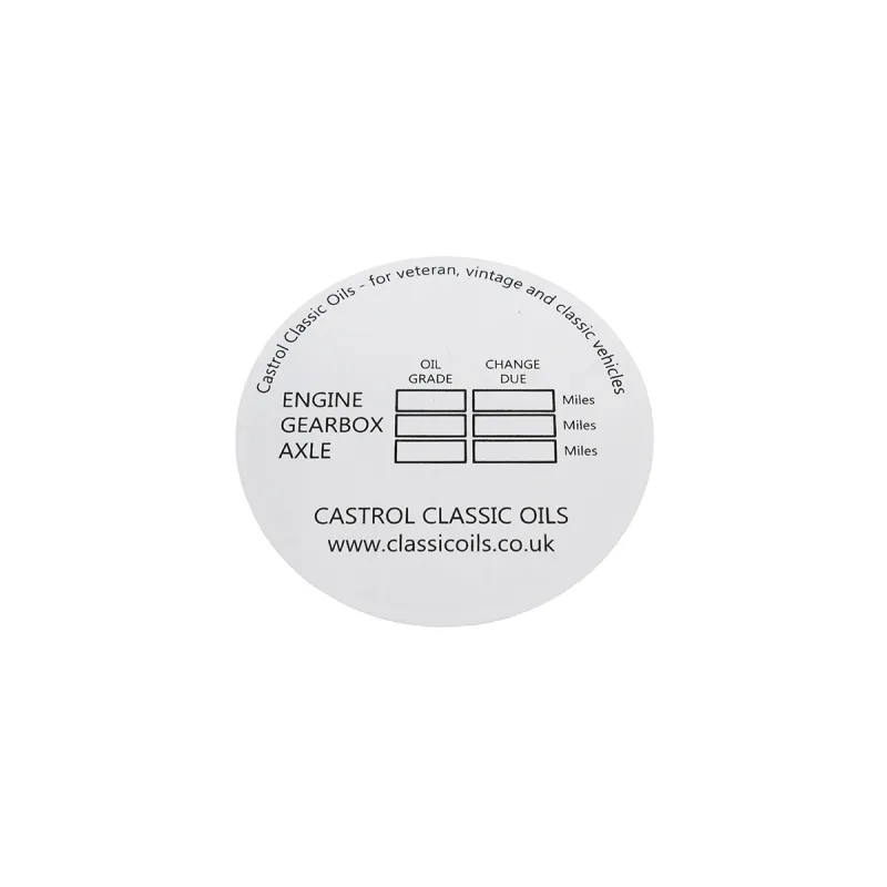 WINDSCREEN SERVICE STICKER