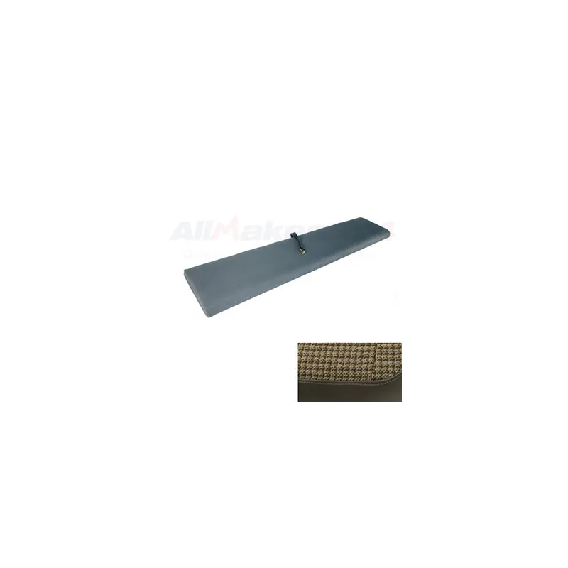 2 MAN BENCH SEAT CUSHION BLACK VINYL