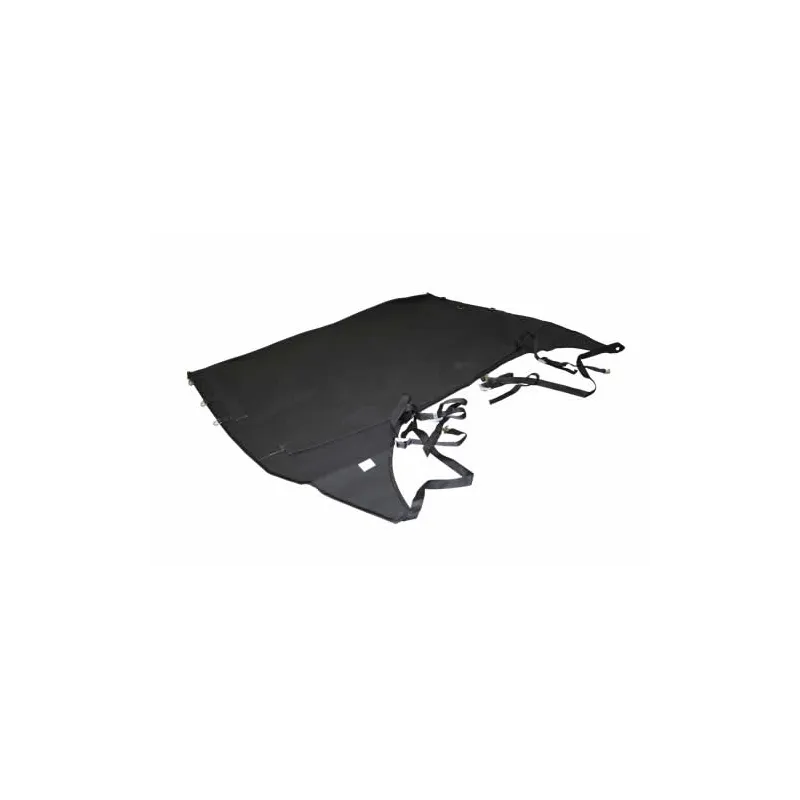 90/110 BIKINI HOOD BLACK CANVAS